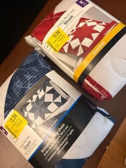 Pillow Shams (King) $2/ea