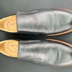 Samuel Hubbard Frequent Traveler  Men Leather Shoes Blk Size 11.5 Great Condition  Worn 3times Practically New!