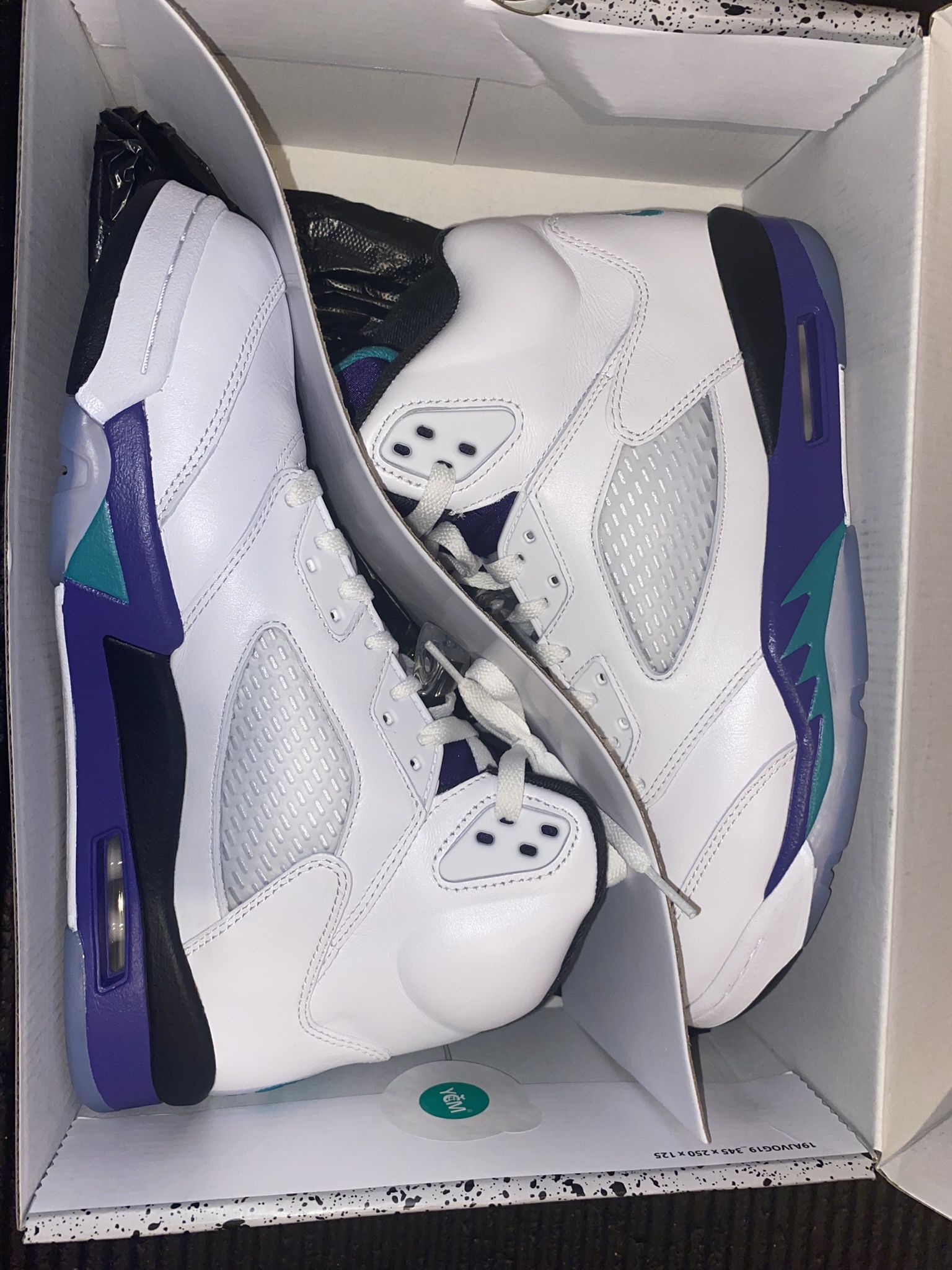 AIR JORDAN 5 GRAPE SIZE 10