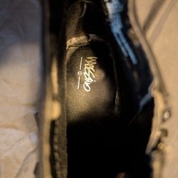 Mossimo Banana Heel Black Boots