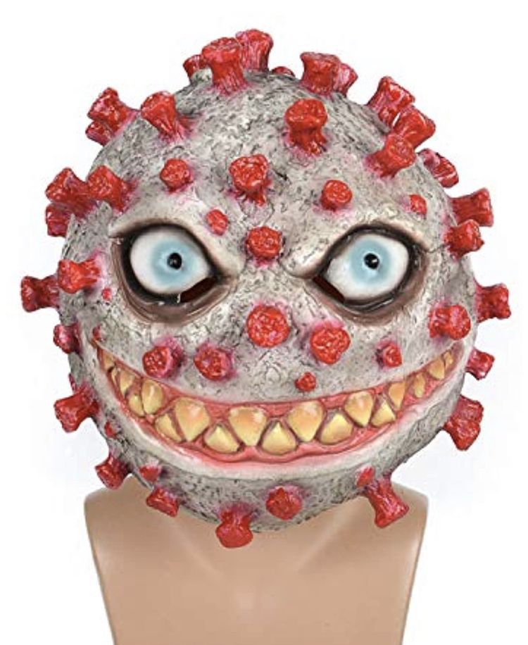 Corona Virus Halloween Mask Costume Cosplay 2020 2019