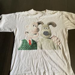 Vintage Wallace And Gromit Shirt Size Large