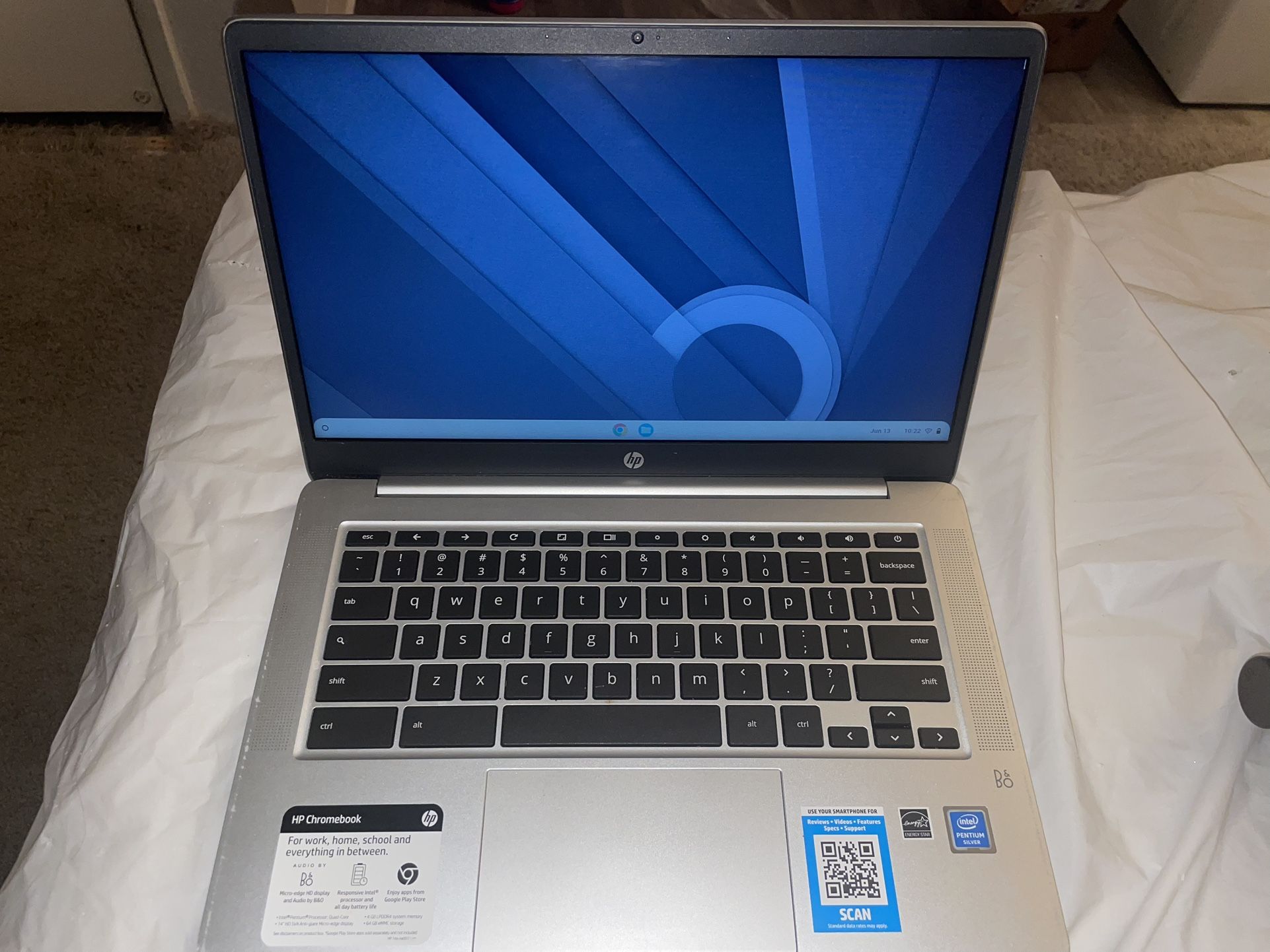 Hp Chromebook And Charger