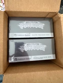 Pitch Black Pokemon Center Edition X 2