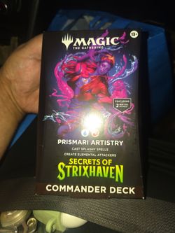 Magic the Gathering Secrets of Strixhaven Commander Deck