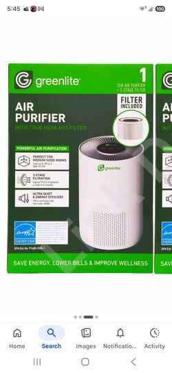 Greenlite Air Purifier (new)
