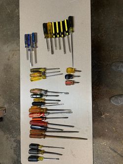 Random screwdrivers - basics/ Truecraft/ Stanley and others