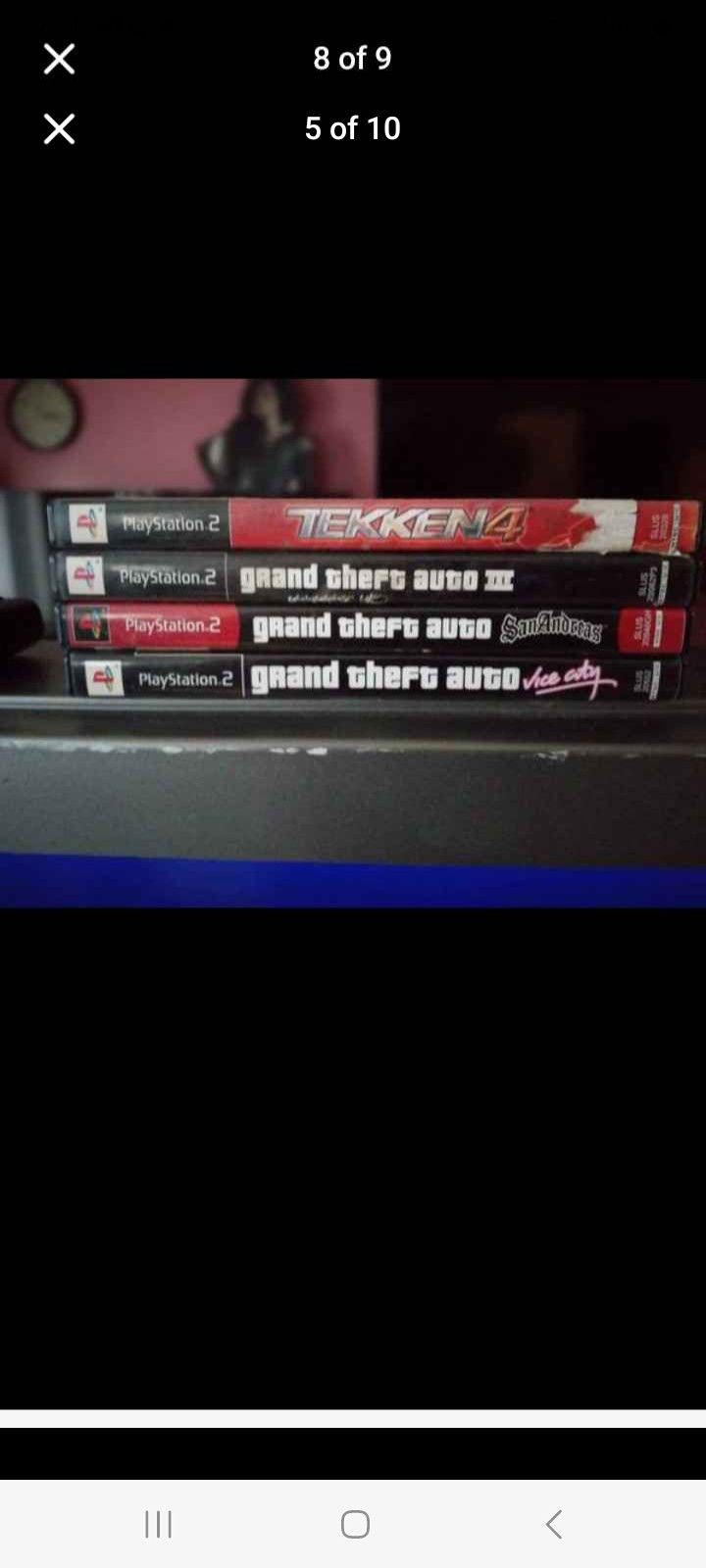 PS2 GTA AND TEKKEN BUNDLE WITH MEMORY CARD AND CONTROLLER $200 FINAL PRICE SAME DAY SHIPPING