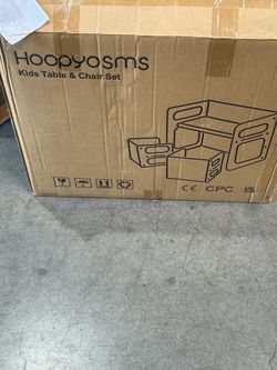Hoopsosms Kids Table & Chair Set
