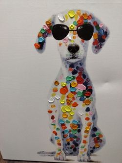 Dog wall art