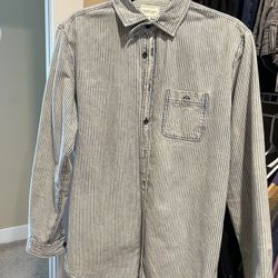 Frank & Oak Denim Button up Size Small