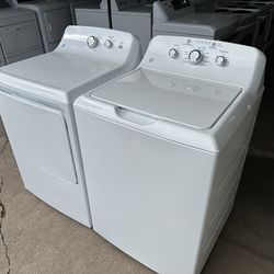 GE Washer and Electric Dryer Set (1 Month Warranty)