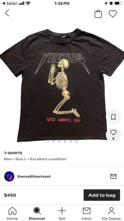 Yeezus tshirt