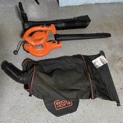 Black & Decker BEBL7000 VACPACK 3-in-1 Corded Leaf Blower/Vacuum/Mulcher New