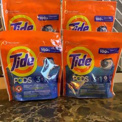 4-16 Tide Pods All For $20
