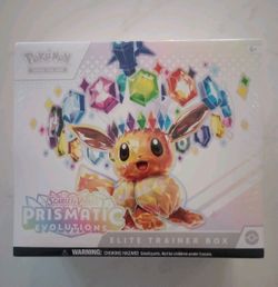Pokemon TCG Prismatic Evolutions ETB New Factory Sealed