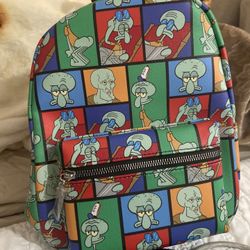 Squidward Meme Backpack