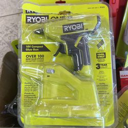 Ryobi 18V Cordless Compact Glue Gun Tool ONLY