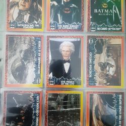 Batman Topps Cards 
