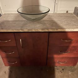 Bowl Vanity 46 Inch 