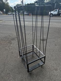 Heavy Duty Wire Utility Cart