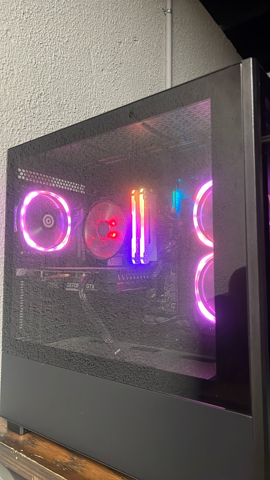 Pc And 2 Monitors
