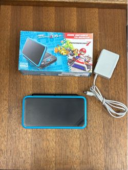 Nintendo 2DS XL black + turquoise