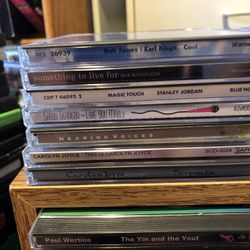 Over 100 Jazz Cds / Wood Case Not Included 