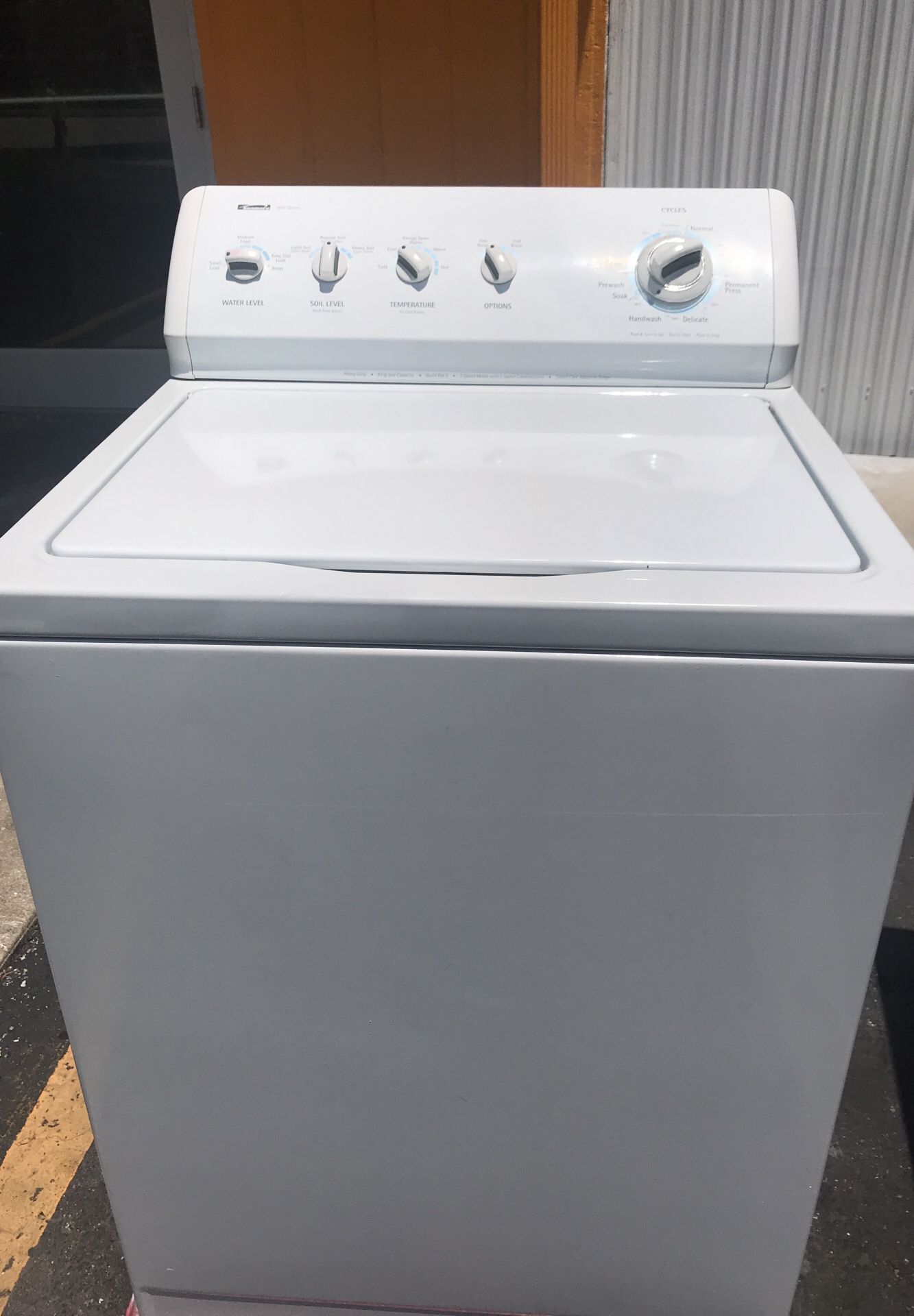 Washer kenmore