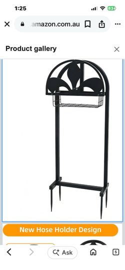 Gardens Shepherd Hook Outdoor with 5 Prong Base, Bird Feeder Pole Hanger Holder Stand, Adjustable Heavy Duty Solar Light Plant Lantern Hanger Holder,
