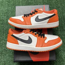 Jordan 1 Low Starfish size 11 USED
