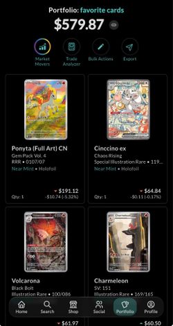 Pokemon Card Lot Brand New