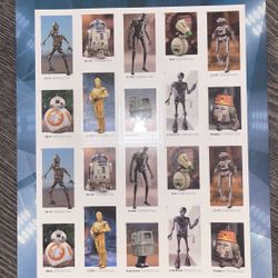 🔥 Collectibles 🔥 Star Wars Droids Forever Stamps