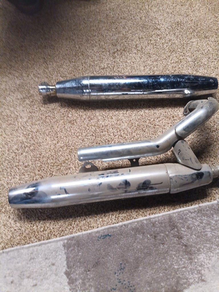 Tailpipes 1100 Vstar Yamaha