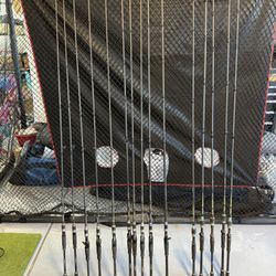 Steez, Diawa tatula, Shimano, g-loomis, irod Bass Fishing Rods And Reels Sale 