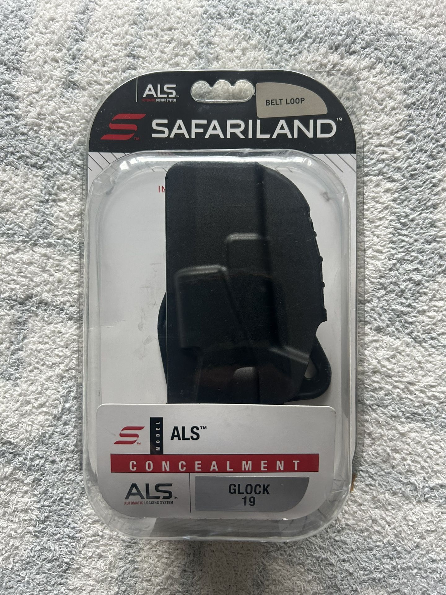 Safari land ALS Concealment Glock 19 Holster