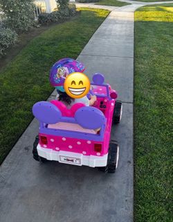 Minnie Mouse Power Wheels Kids Car