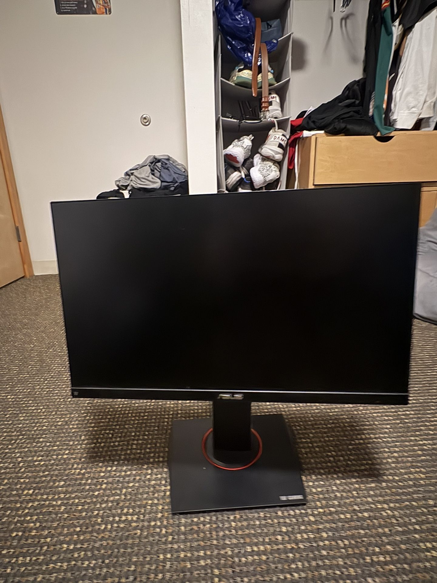ASUS - TUF Gaming VG279QM 27" Widescreen ELMB Sync, Adaptive-sync and FreeSync Compatible Gaming Monitor (HDMI, DisplayPort) - Black