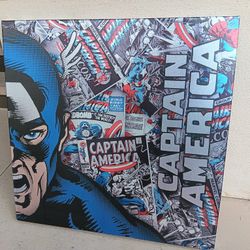 Captain America Canvas Wall Decor