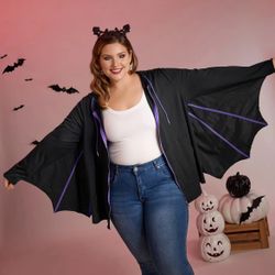 Women’s Jacket With Bat Wings