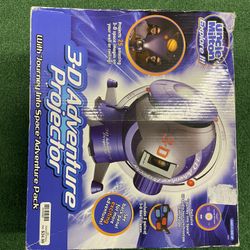 Uncle Milton 3-D Adventure Projector Kid Ed Learning Toy Journey Into Space 2003