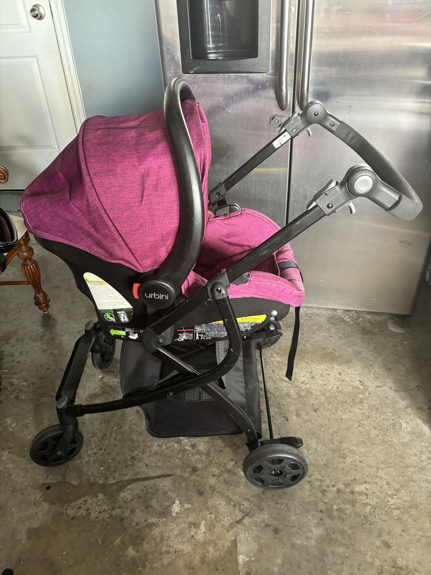 Baby car seat and stroller