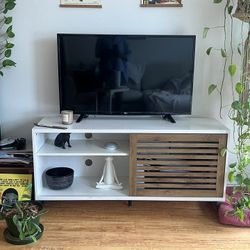 43” LG TV + Stand