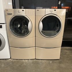 KENMORE XL CAPACITY WASHER DRYER ELECTRIC SET 