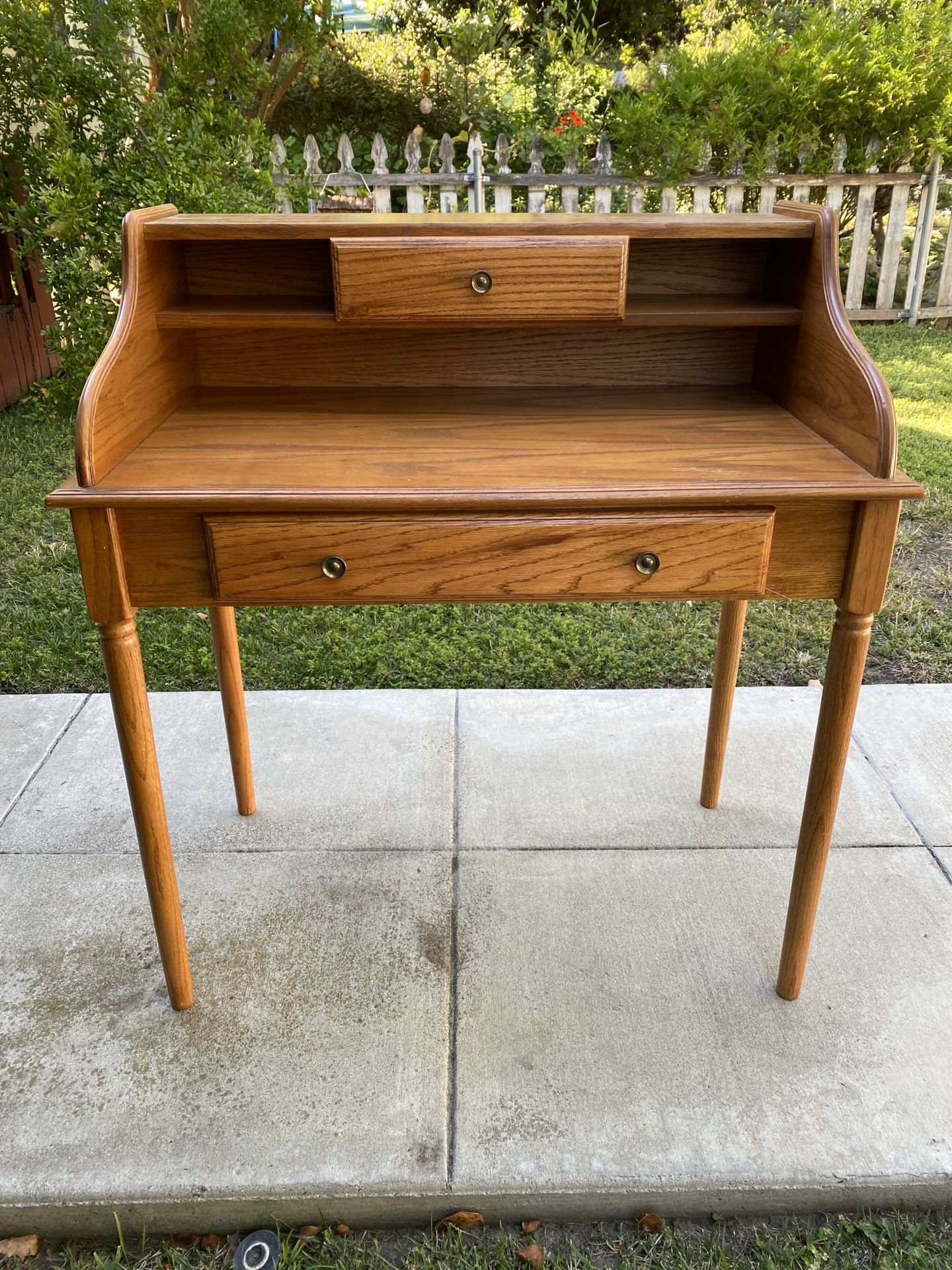 Small Wood Desk