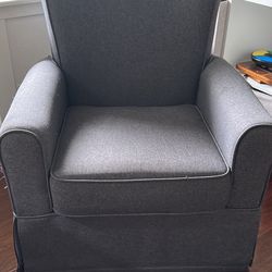 Gray Accent Chair 