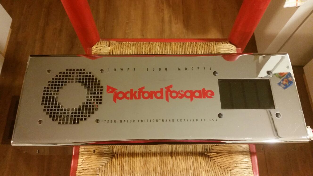 Rockford Fosgate Power 1000 Mosfet Amplifier Terminator Edition