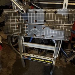 Farmington Forge Folding workbench