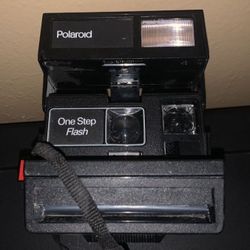 Vintage Polaroid One Step Flash Film Camera