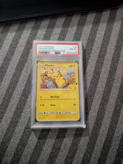 2021 PSA graded pikachu